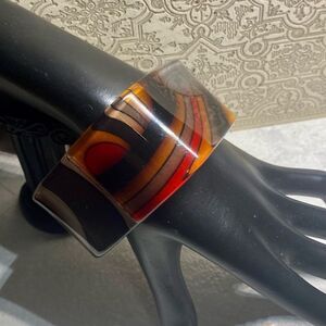 Retro Boho Acrylic Bracelet